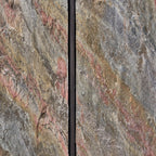 Buffet extra large effet pierre Verde