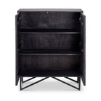 Armoire à deux portes effet pierre Verde