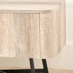 Meuble TV Ukiah effet chêne 120 cm