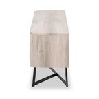 Meuble TV Ukiah effet chêne 120 cm