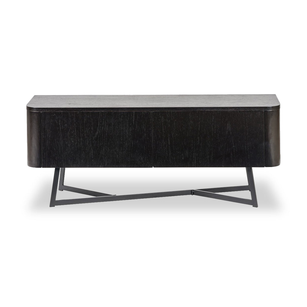 Meuble TV Ukiah Black Ash 120 cm