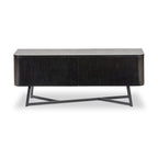 Meuble TV Ukiah Black Ash 120 cm