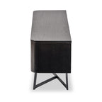 Meuble TV Ukiah Black Ash 120 cm