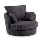 Fauteuil pivotant en corde Jumbo Bletchley