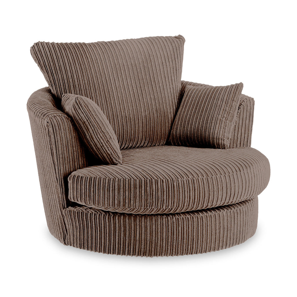 Fauteuil pivotant en corde Jumbo Bletchley