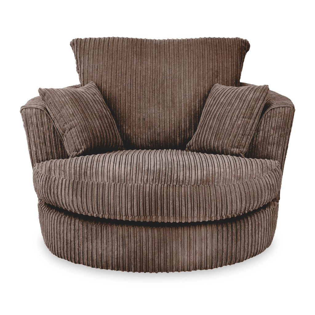 Fauteuil pivotant en corde Jumbo Bletchley