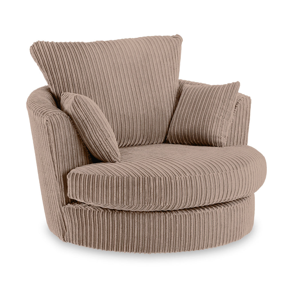 Fauteuil pivotant en corde Jumbo Bletchley