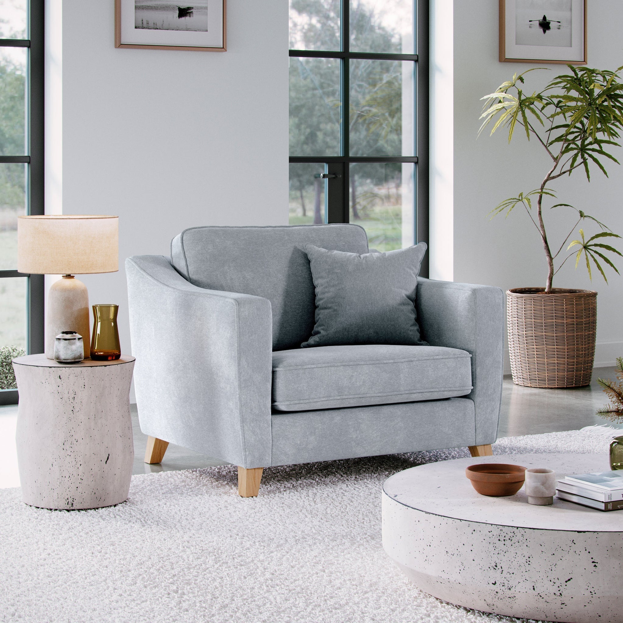 Fauteuil douillet Claridge