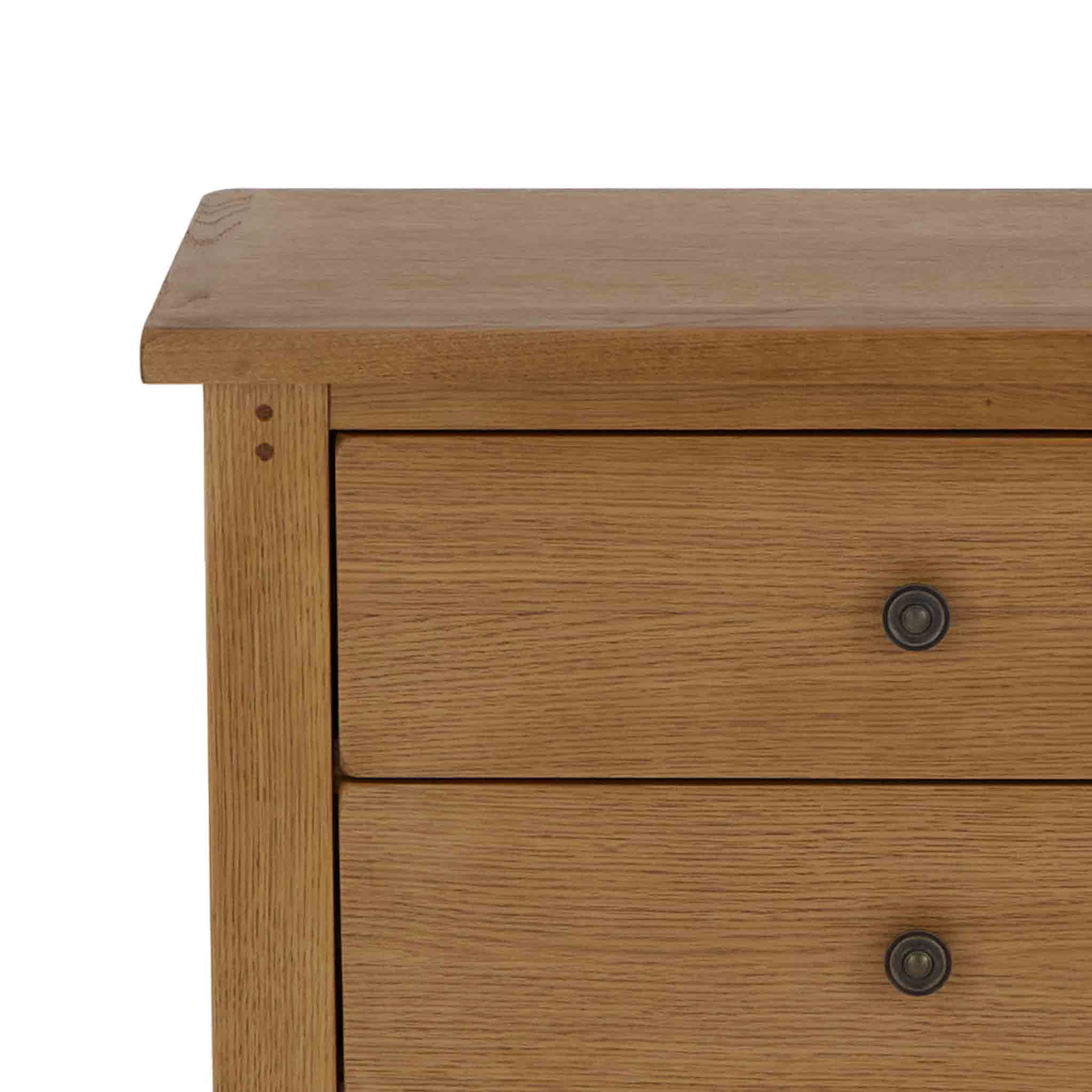Commode Broadway Oak à 3 tiroirs