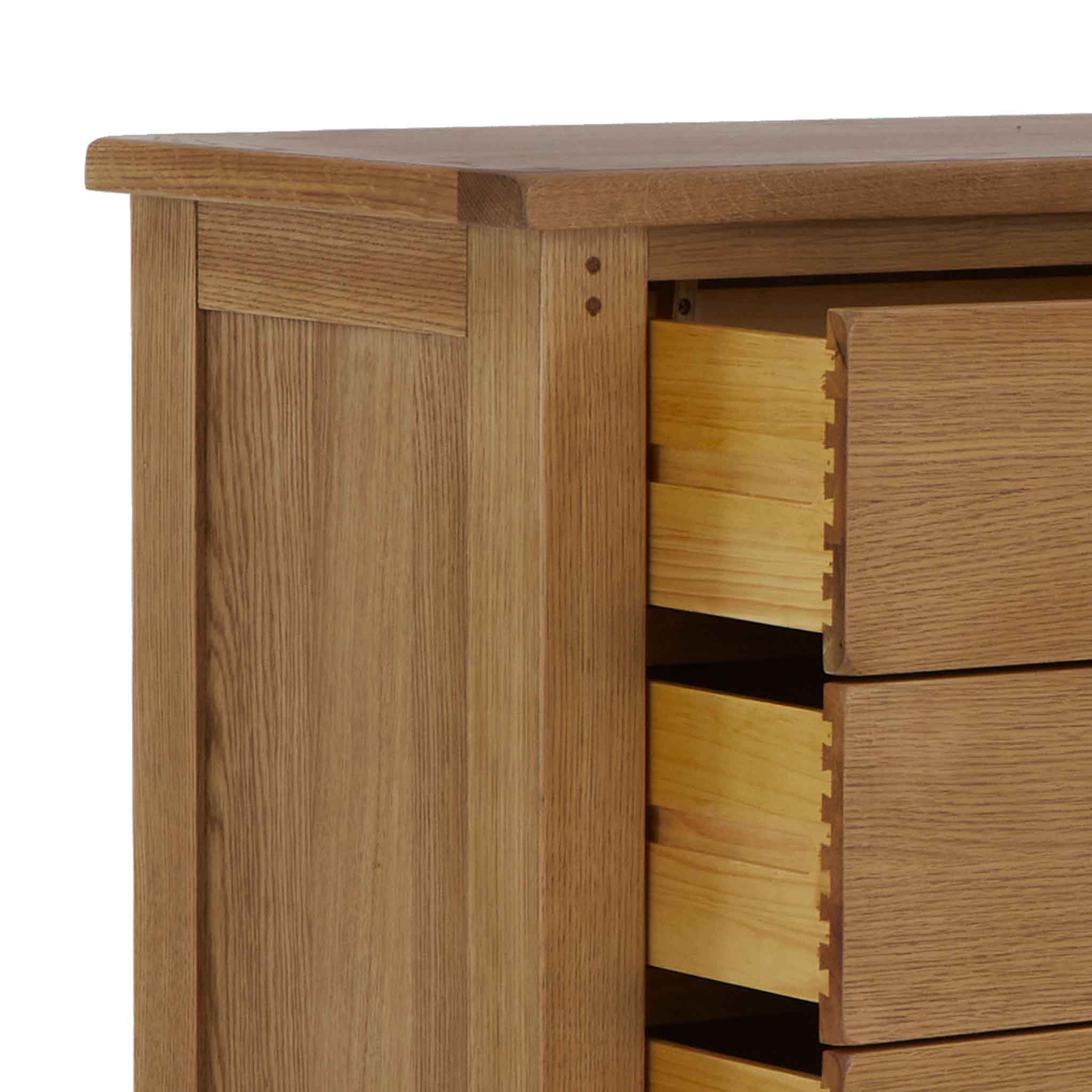 Commode Broadway Oak à 3 tiroirs