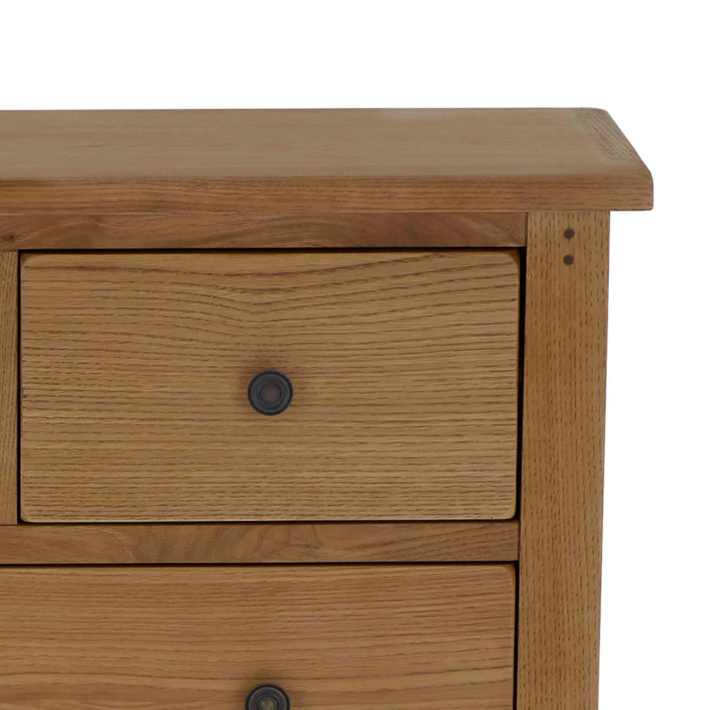 Commode Broadway Oak à 2 tiroirs et 3 tiroirs