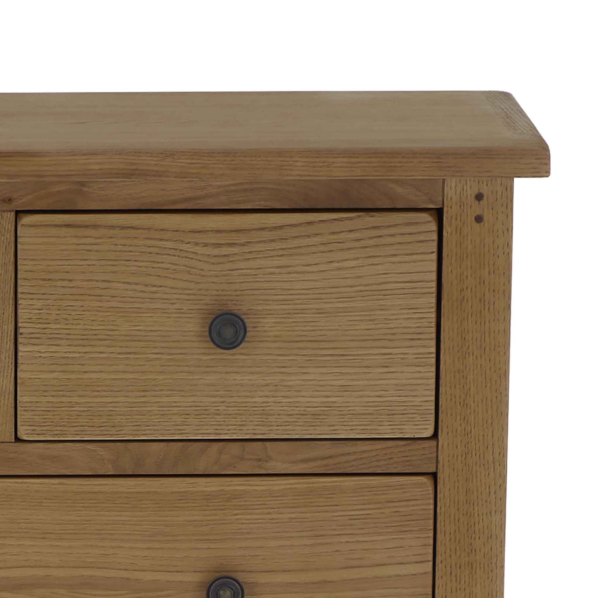 Commode Broadway Oak à 2 tiroirs et 3 tiroirs