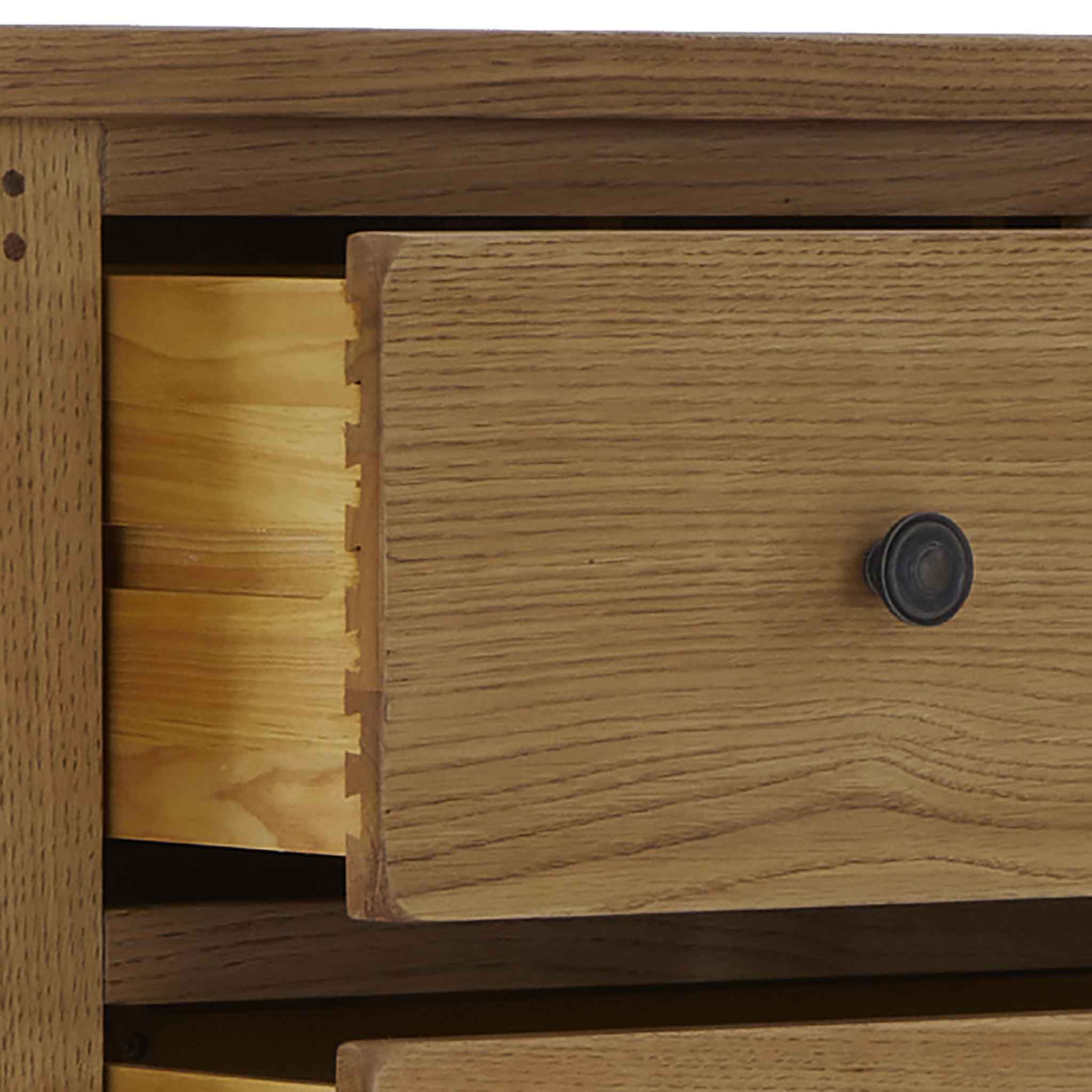 Commode Broadway Oak à 2 tiroirs et 3 tiroirs