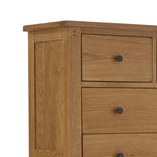 Commode Broadway Oak à 2 tiroirs et 4 tiroirs