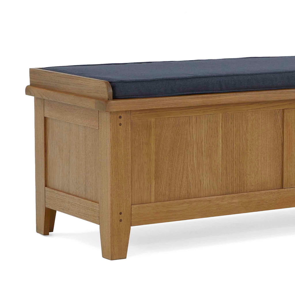 Banc de rangement Broadway Oak