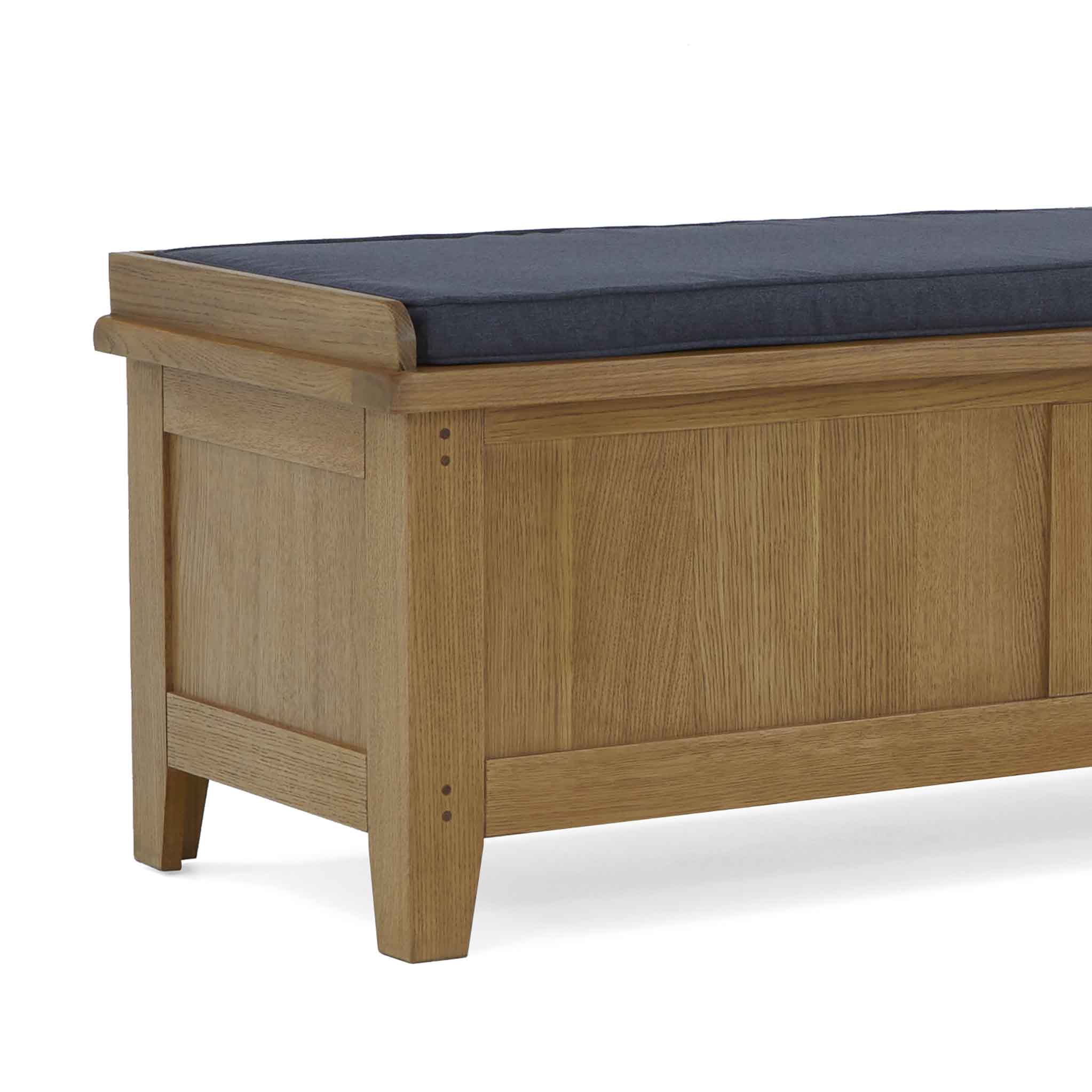 Banc de rangement Broadway Oak