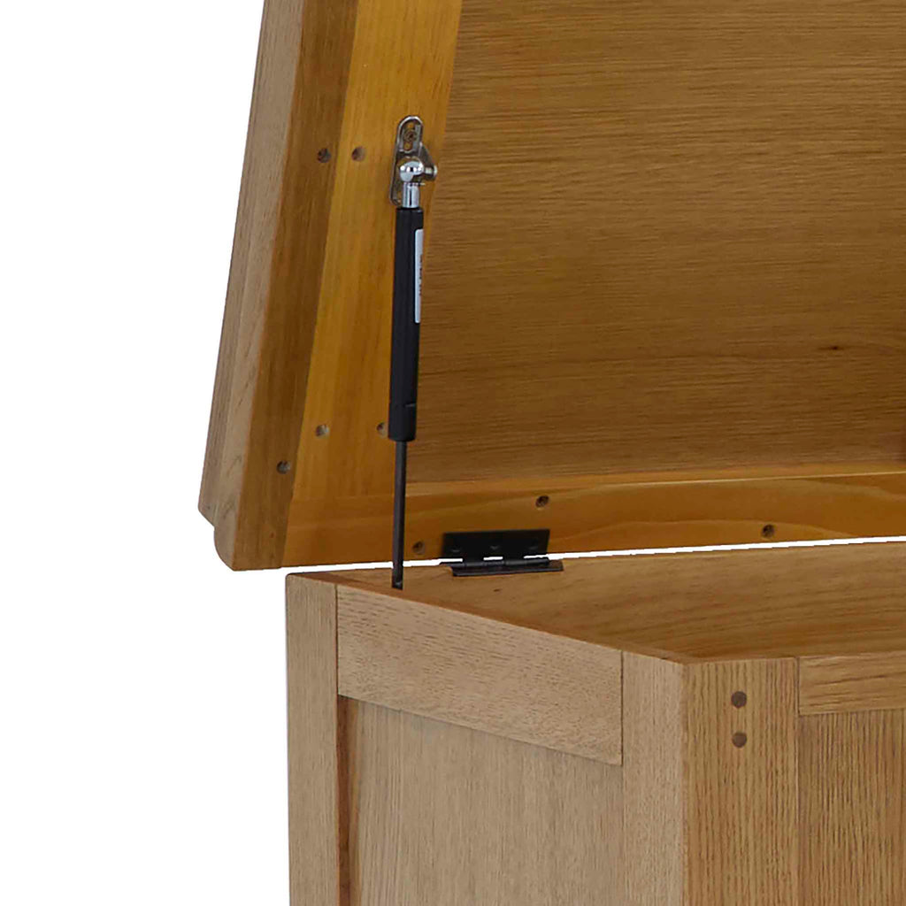 Banc de rangement Broadway Oak