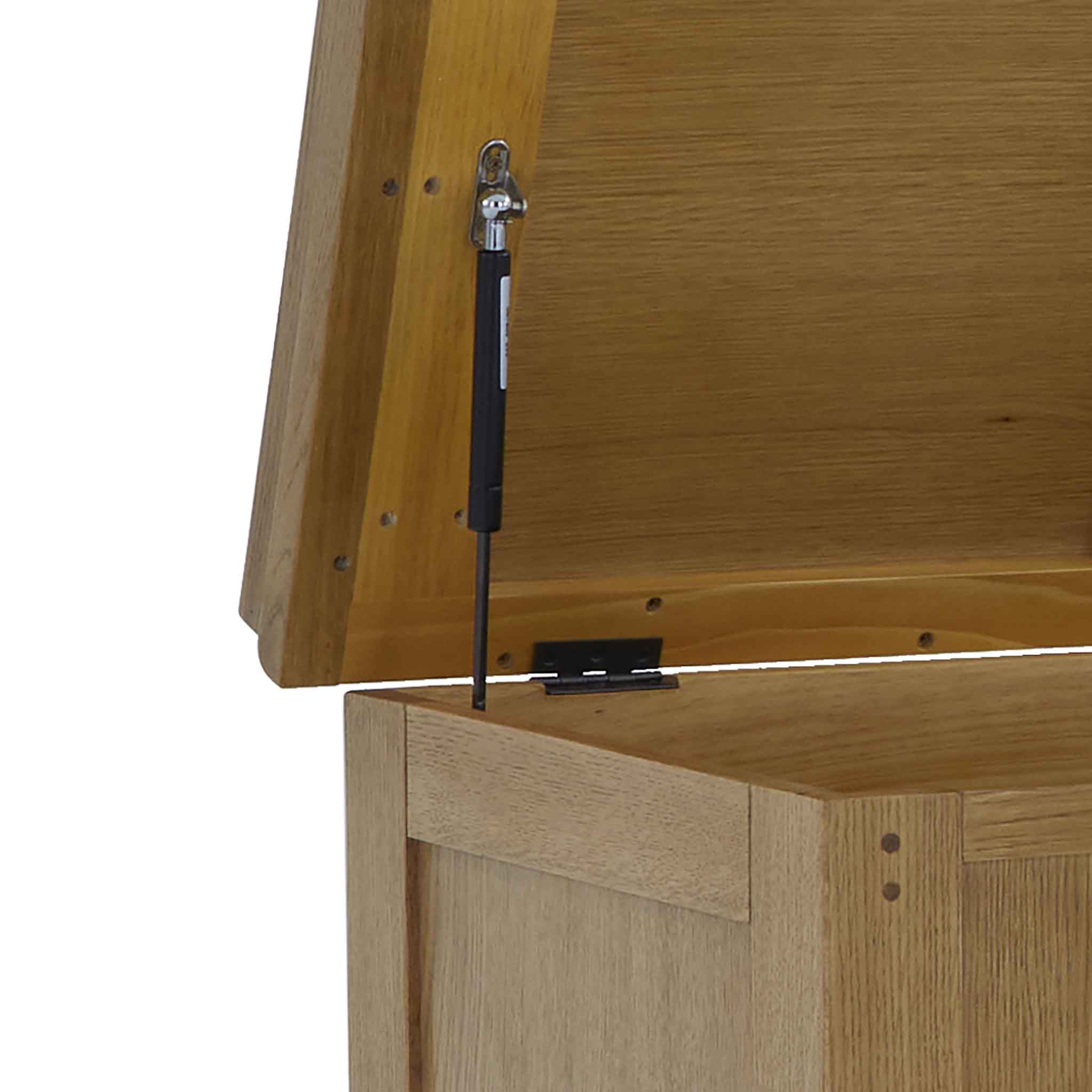 Banc de rangement Broadway Oak