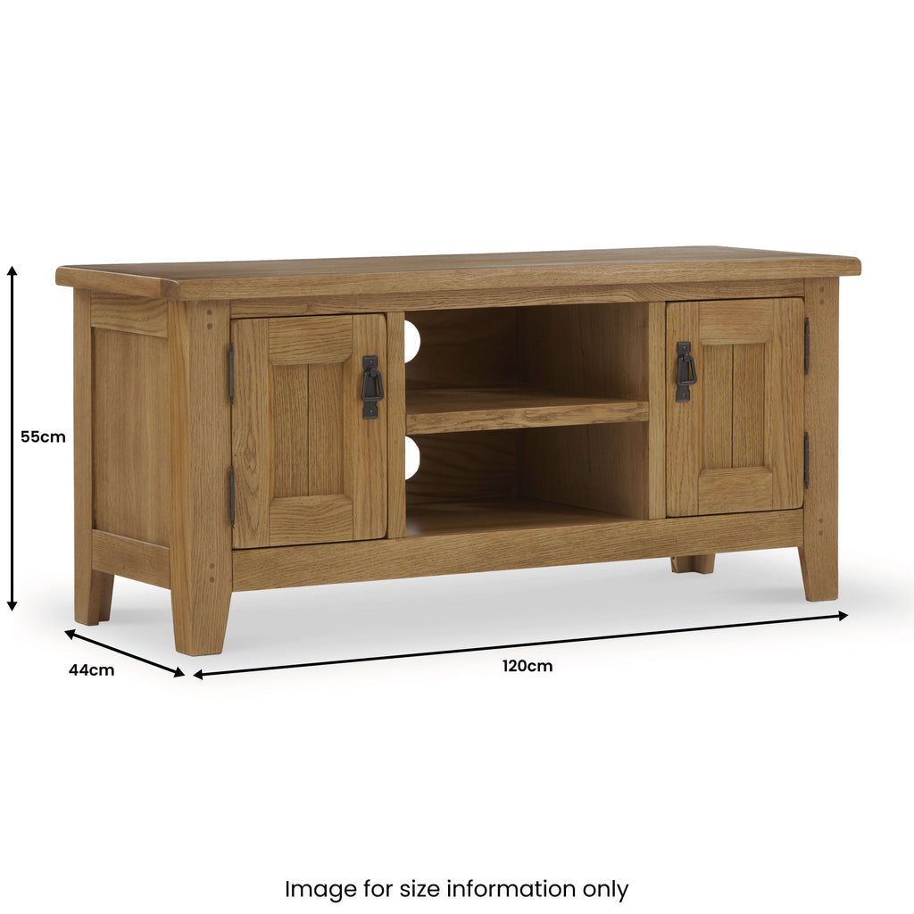 Meuble TV Broadway Oak 120 cm