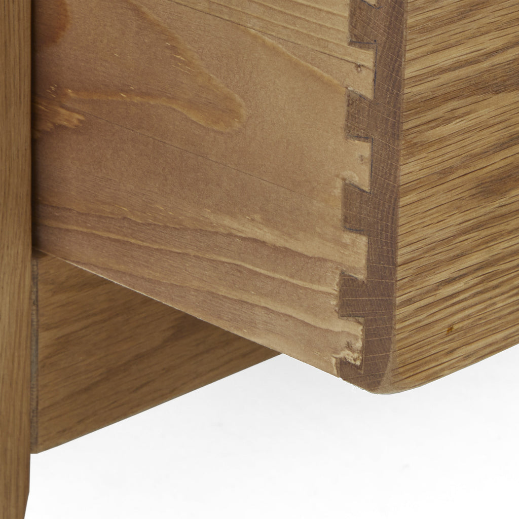 Meuble TV d'angle Broadway Oak avec tiroir