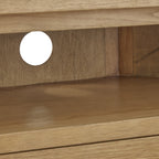 Meuble TV d'angle Broadway Oak avec tiroir