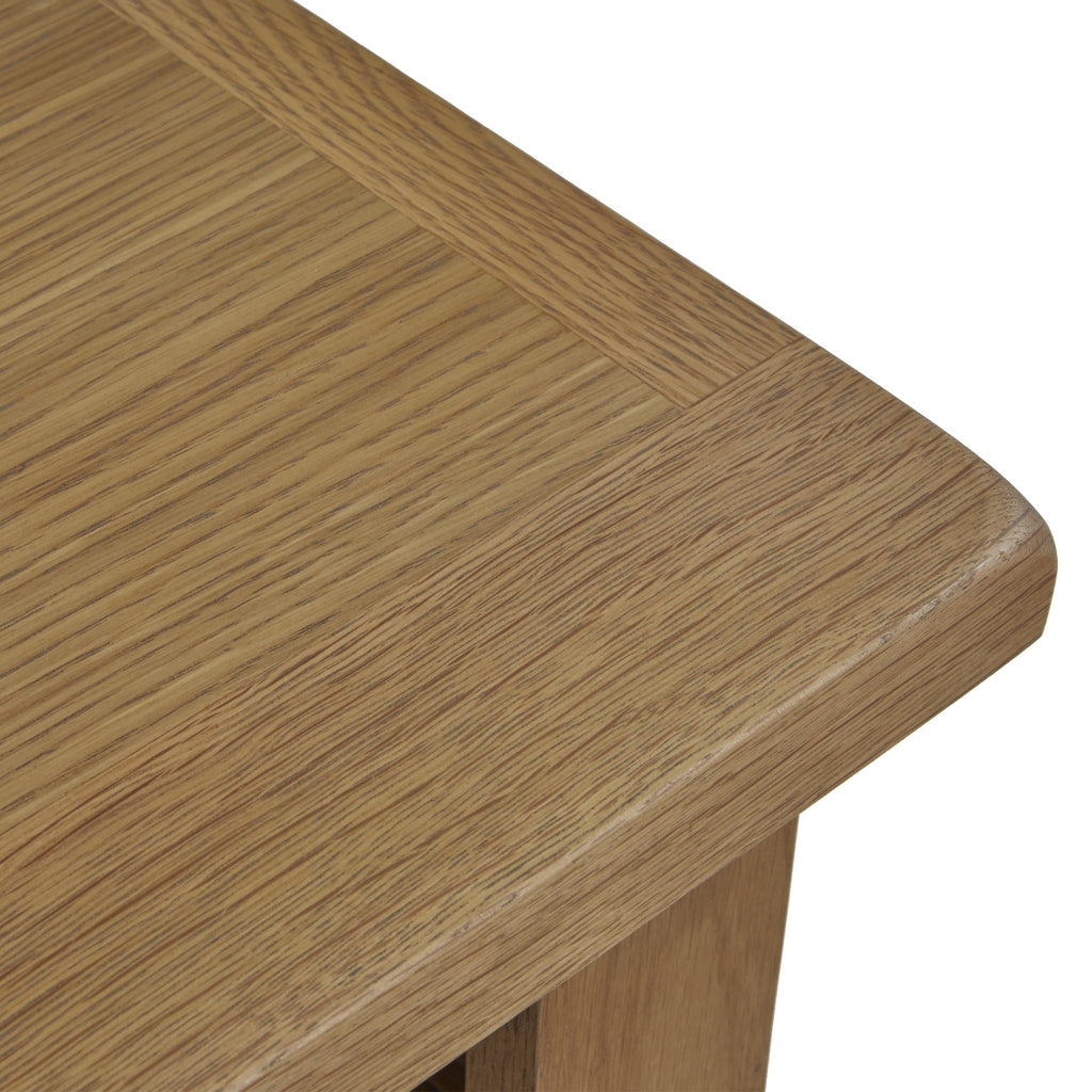 Meuble TV d'angle Broadway Oak avec tiroir