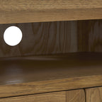 Meuble TV d'angle Broadway Oak avec porte