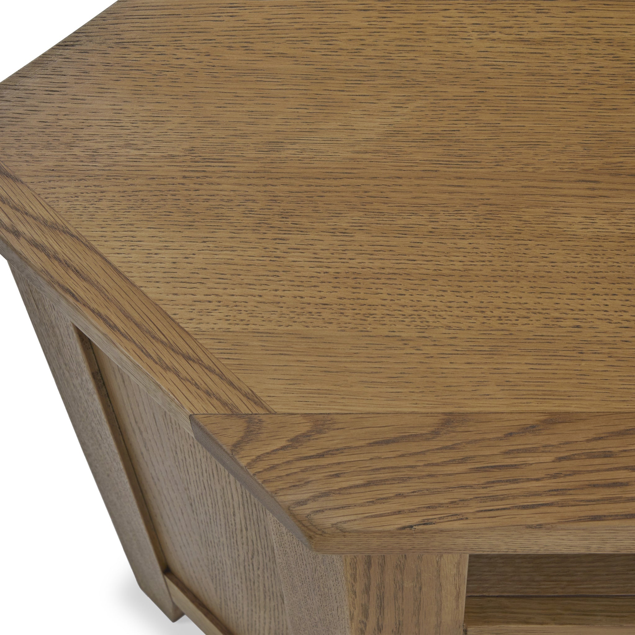 Meuble TV d'angle Broadway Oak avec porte