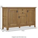 Buffet Broadway Oak grand format