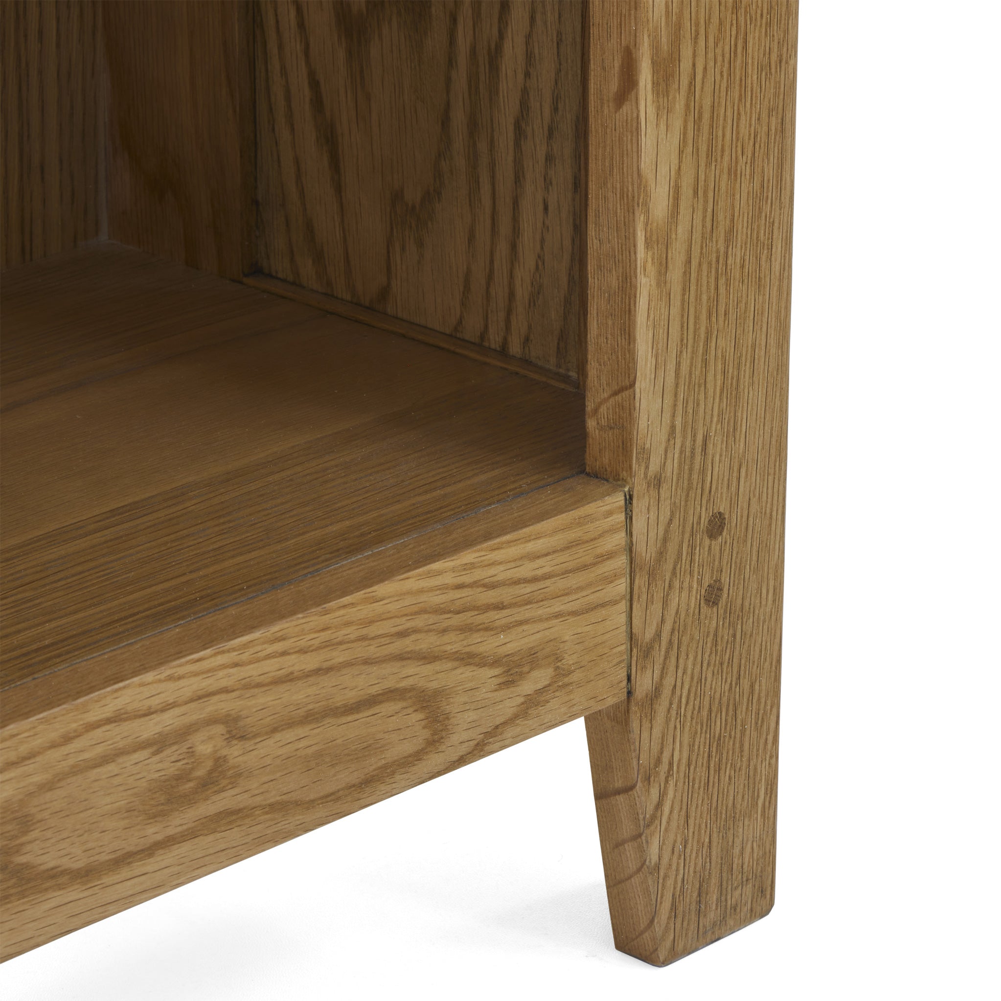 Bibliothèque basse Broadway Oak