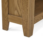 Bibliothèque basse Broadway Oak