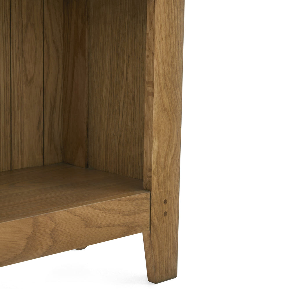 Bibliothèque étroite Broadway Oak