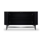 Buffet cannelé Milo Mangue et Marbre