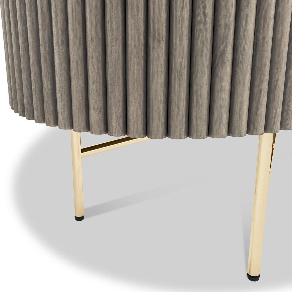 Buffet cannelé Amélie Grey