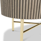 Buffet miniature cannelé gris Amélie