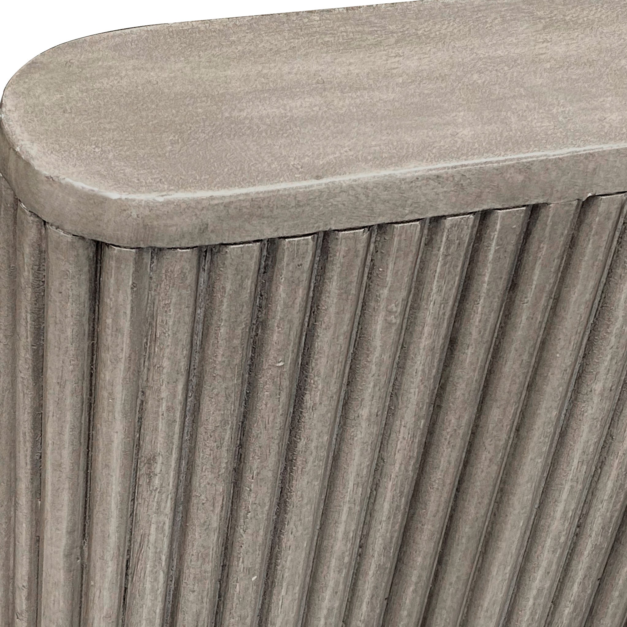 Lit cannelé Amélie Grey