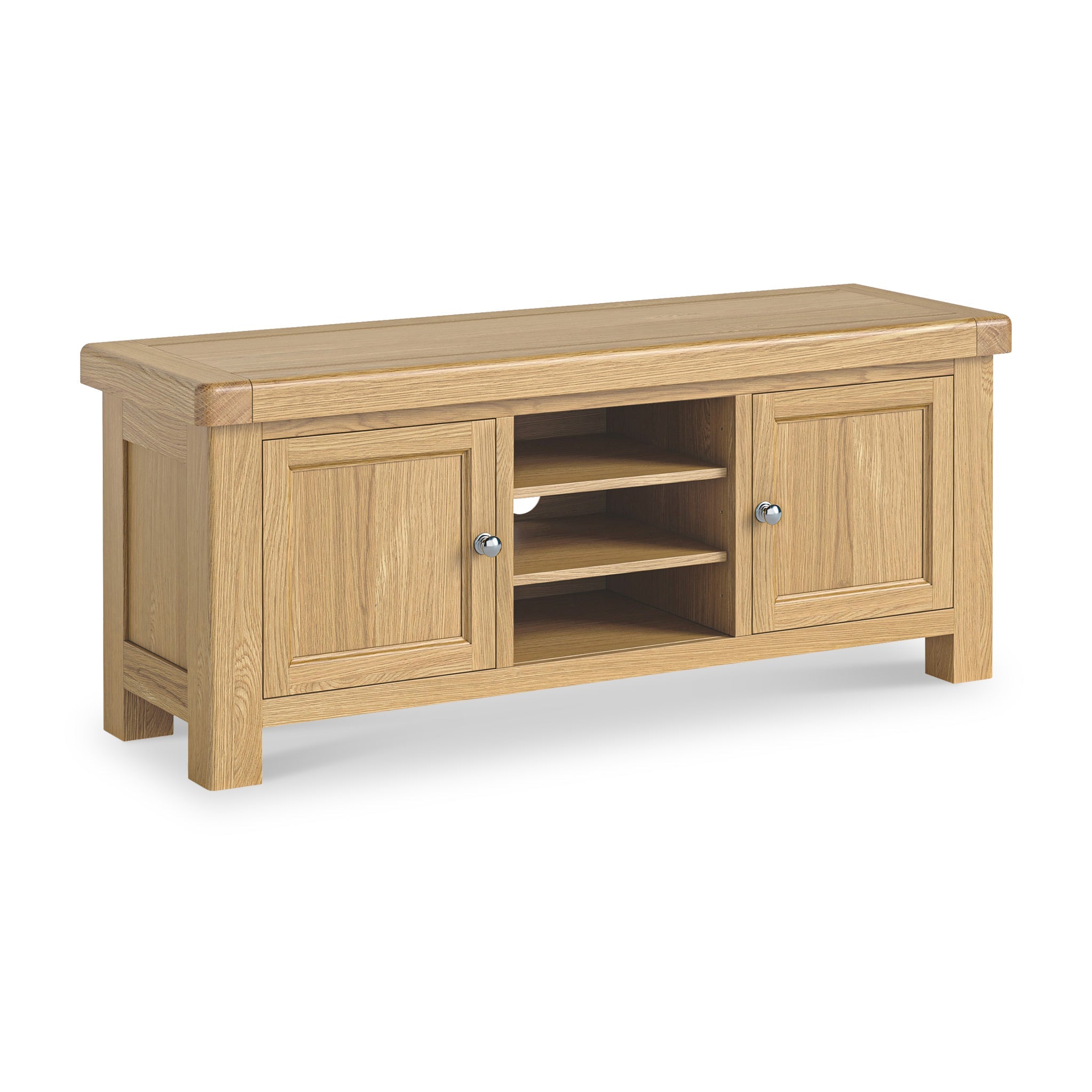 Meuble TV Portland Oak de 140 cm de large