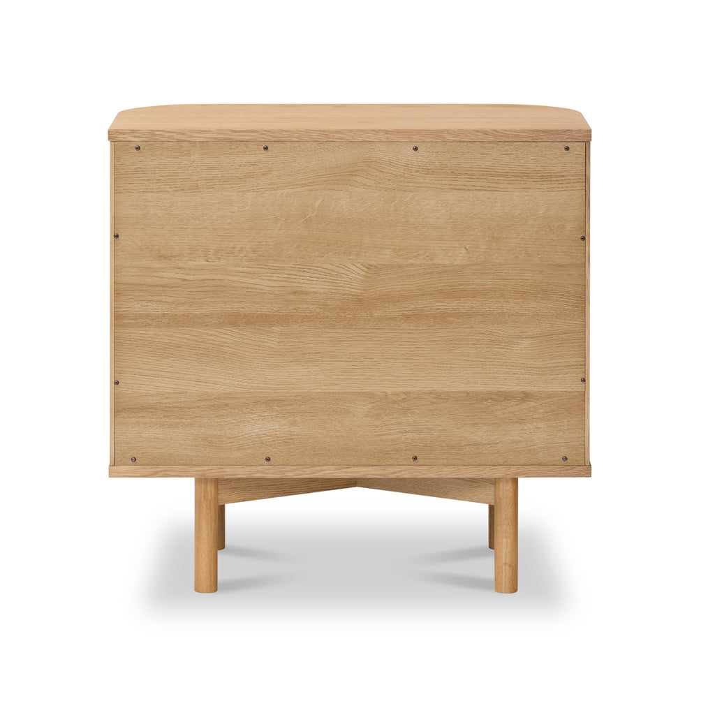 Armoire à lattes en chêne Shorwell