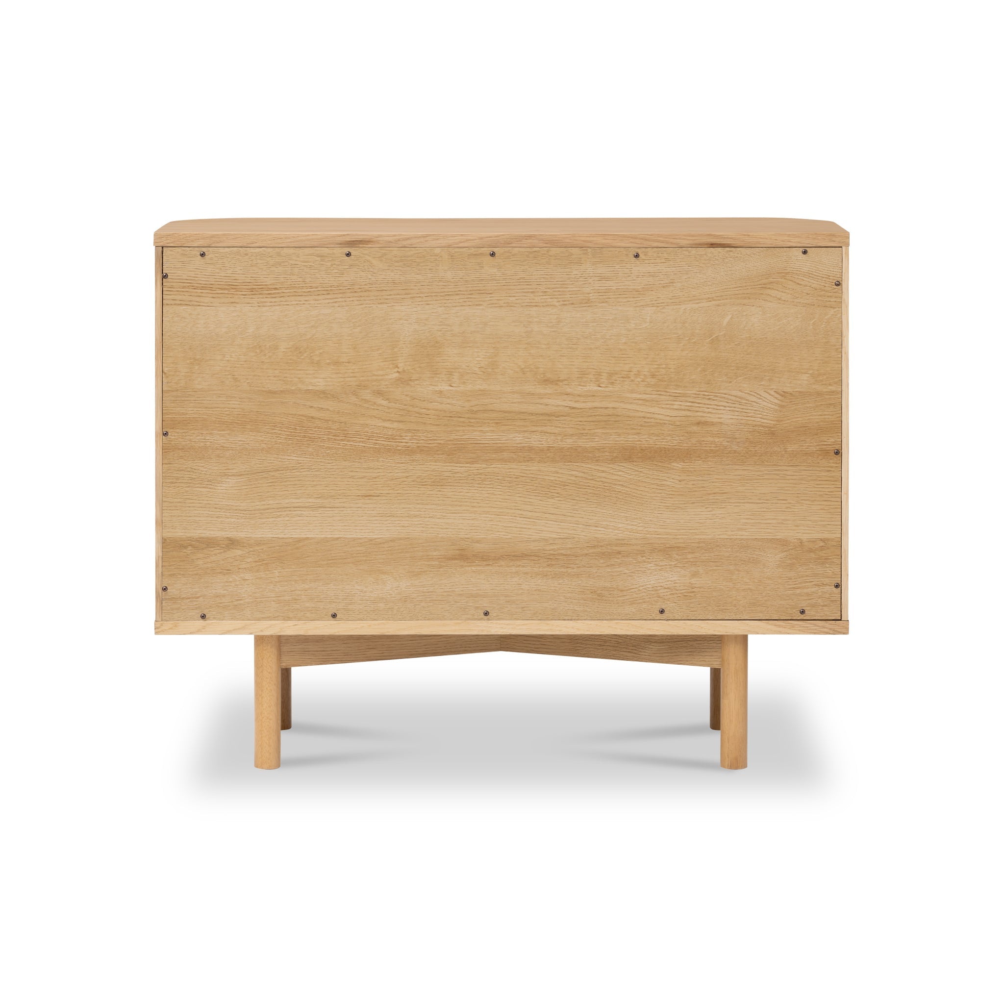 Petit buffet à lattes en chêne Shorwell