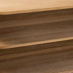 Petit buffet à lattes en chêne Shorwell