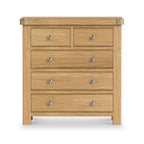 Commode Portland Oak à 2 tiroirs et 3 tiroirs