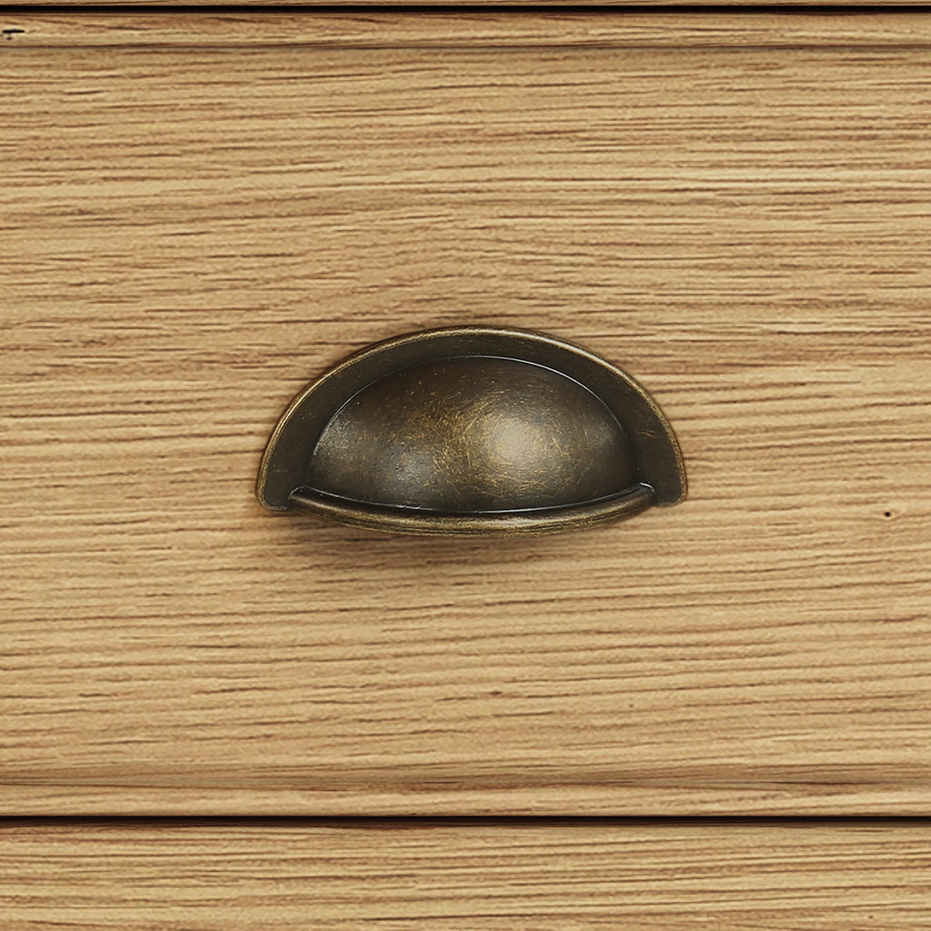 Commode Portland Oak à 3 tiroirs et 4 tiroirs