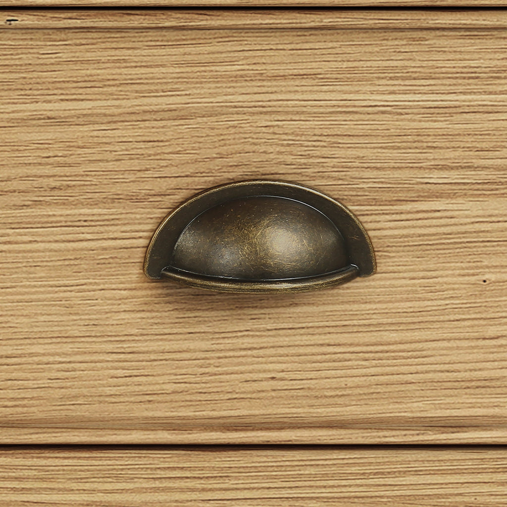 Bibliothèque Portland Oak à 5 étagères