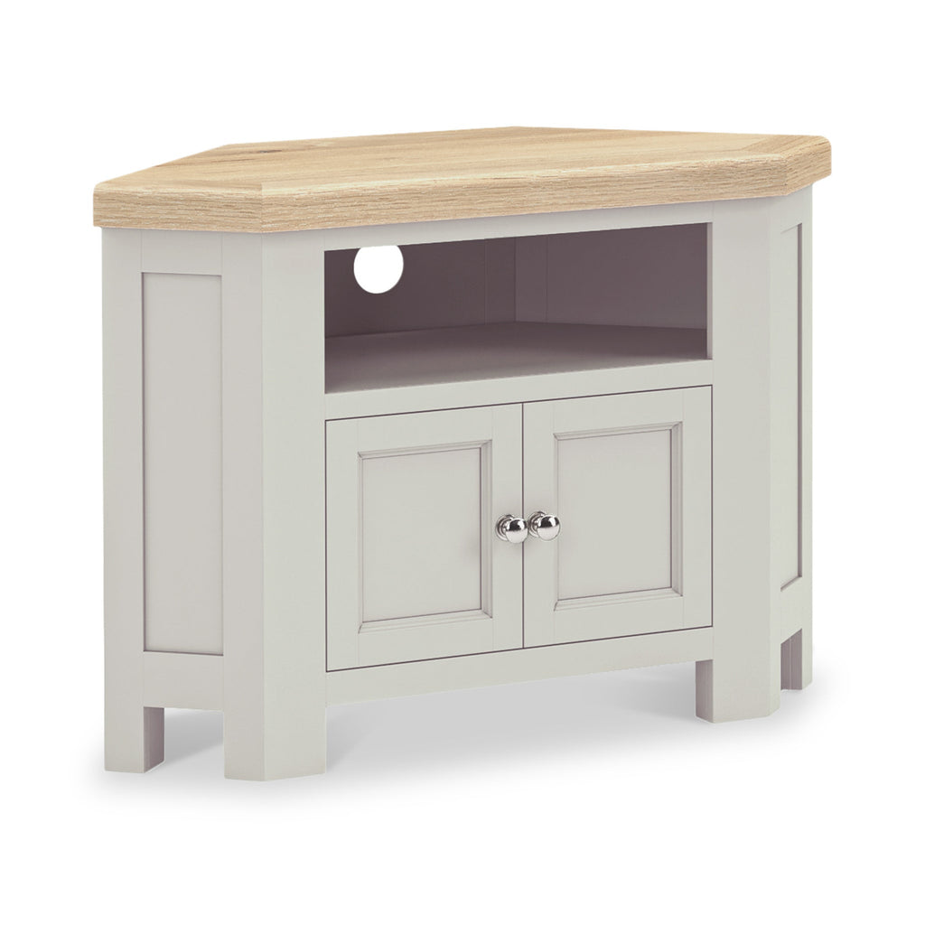 Meuble TV d'angle Penzance à 2 portes