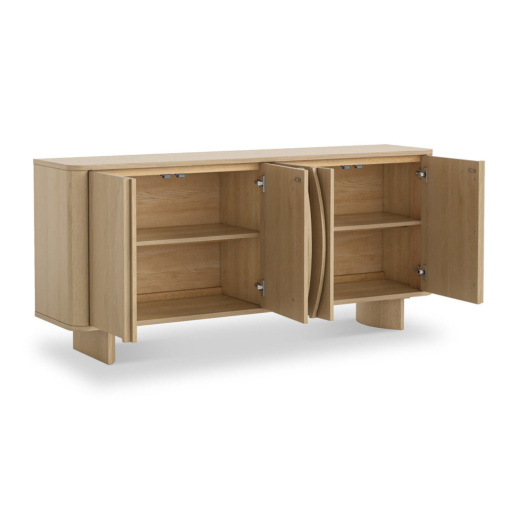 Buffet Whitstone Oak à 4 portes, grand modèle