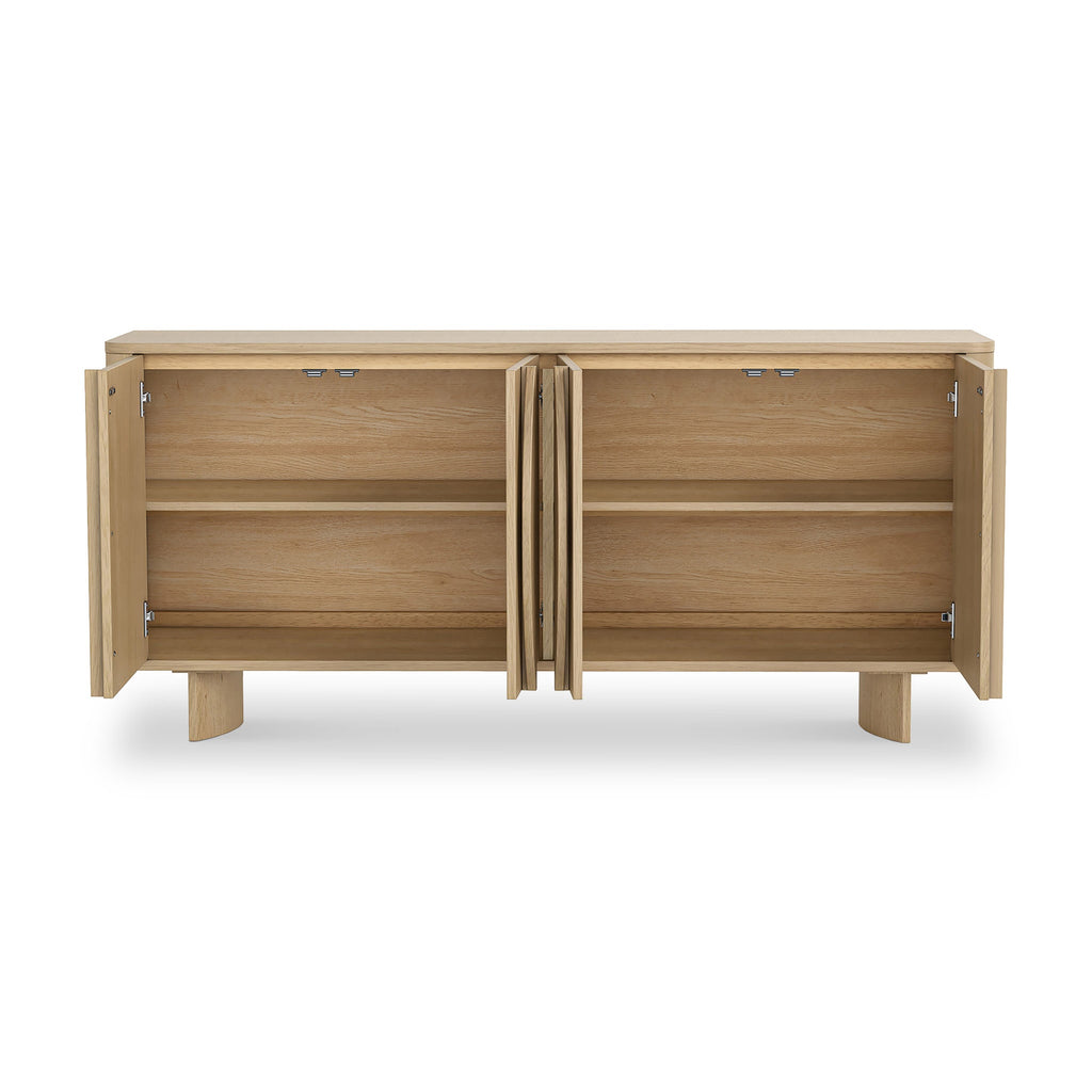 Buffet Whitstone Oak à 4 portes, grand modèle