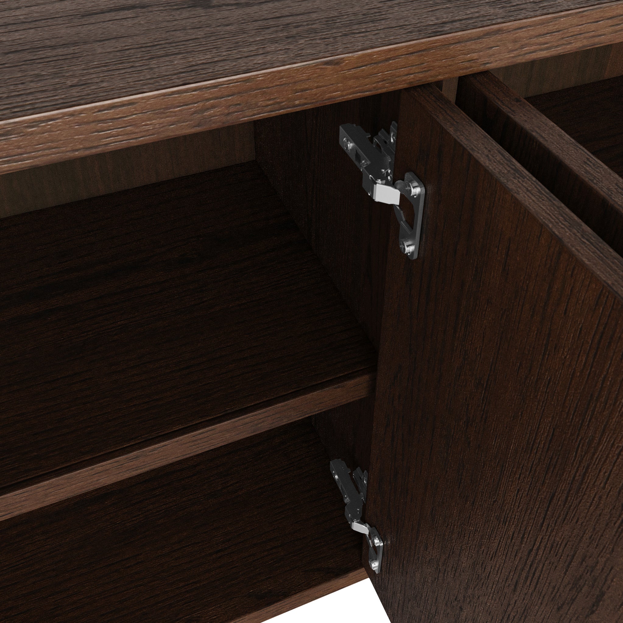 Buffet Mylor en chêne à 2 portes