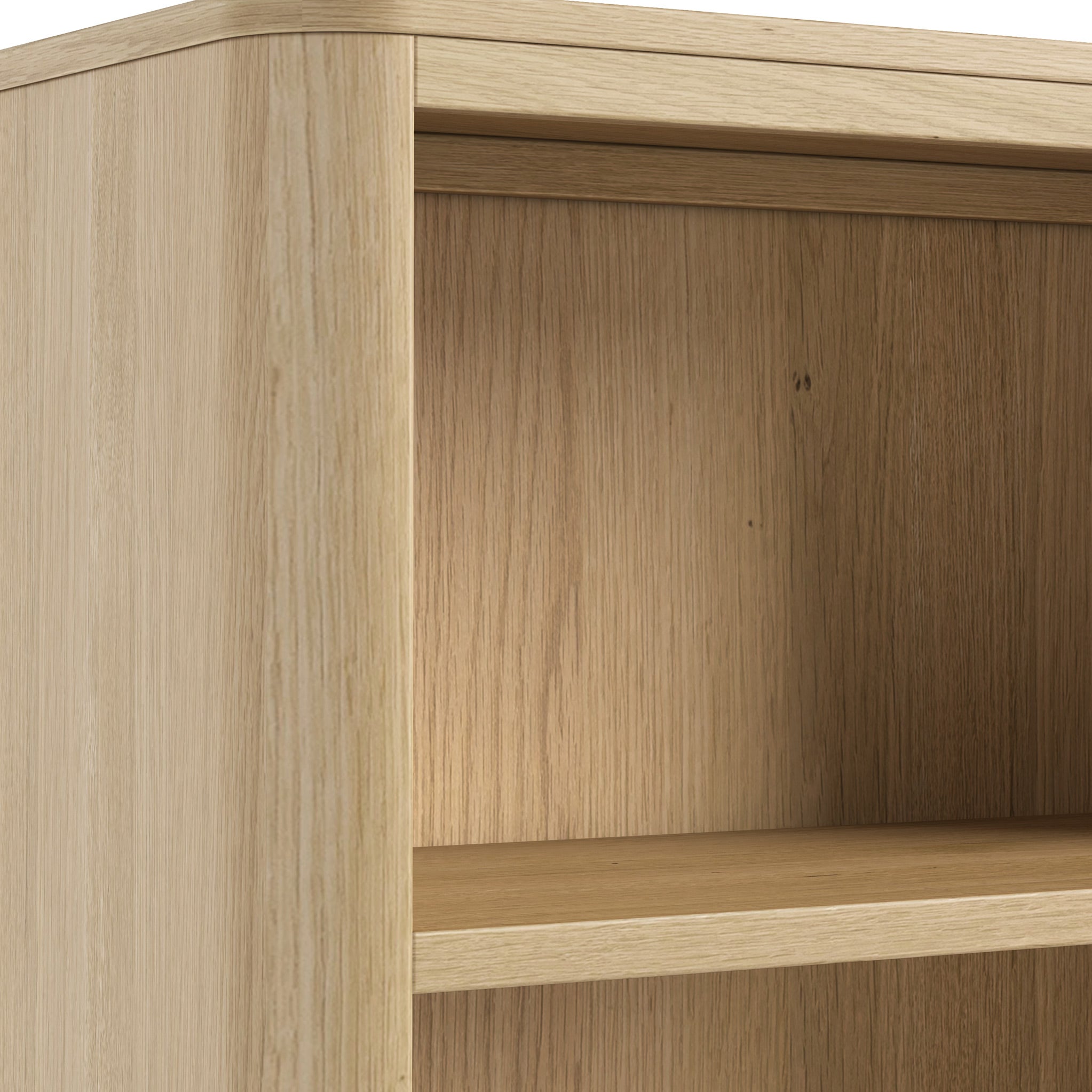 Bibliothèque de rangement grande taille en chêne Whitstone