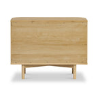 Petit buffet à lattes en chêne Finch