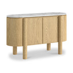 Petit buffet Nyssa avec plateau en marbre